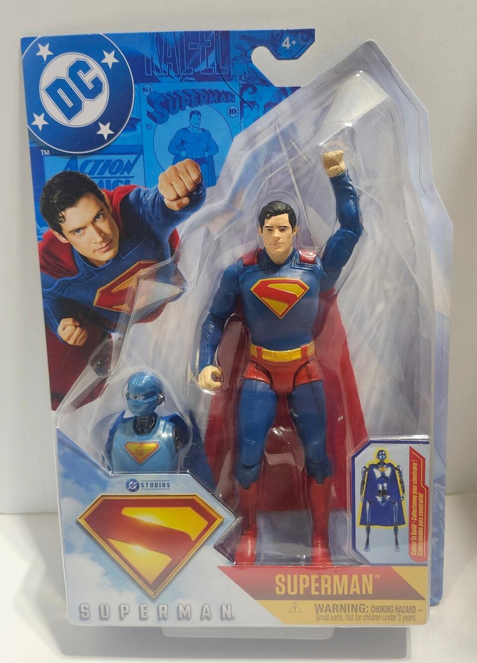 DC Studios Superman Movie Action Figure Collect Build Robot 2025 Spin Master New